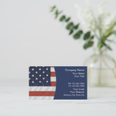 Carte de visite patriotique (Debout devant)