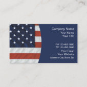 Carte de visite patriotique (Devant)