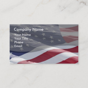 Carte de visite patriotique