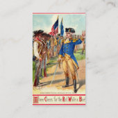 Carte de visite patriotique (Dos)