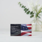 Carte de visite patriotique (Debout devant)