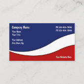 Carte de visite patriotique (Devant)