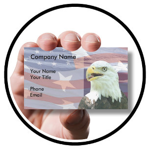 Carte de visite patriotique