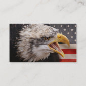 Carte de visite patriotique d'Eagle (Dos)