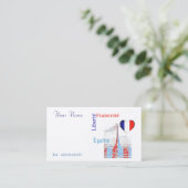 Carte De Visite Patriotique français (Debout devant)