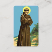 Carte De Visite Patron de Ruffino de Shyness Stutttering Prayer Ca (Devant)