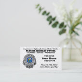 Carte De Visite Patrouille FHP de route de la Floride (Debout devant)