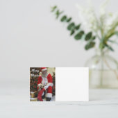 Carte De Visite Patrouilles Père Noël (Debout devant)