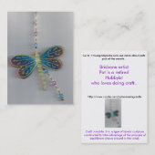 Carte De Visite patspickdragonfly (Devant / Derrière)