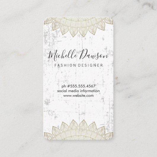 Carte De Visite Patter branché (Devant)