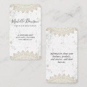 Carte De Visite Patter branché (Devant / Derrière)