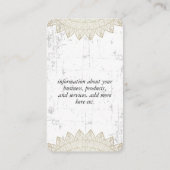 Carte De Visite Patter branché (Dos)