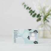 Carte De Visite Pattes - affaires (Debout devant)