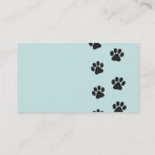 Carte De Visite Pattes - affaires (Dos)