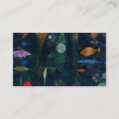 Carte De Visite Paul Klee Fish Magic Peinture Abstraite Art graphi (Dos)