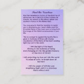 Carte De Visite Paul le Vénitien (Dos)