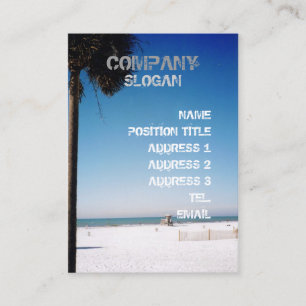 Carte De Visite Paume de dimanche