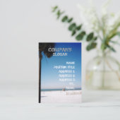 Carte De Visite Paume de dimanche (Debout devant)