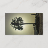 Carte De Visite Paume ensoleillée (Dos)