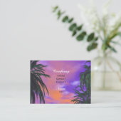 Carte De Visite Paumes de ciel (Debout devant)