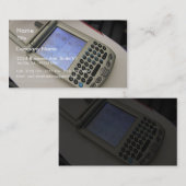 Carte De Visite Paumes de portables de Pda Handhelds (Devant / Derrière)