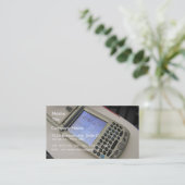 Carte De Visite Paumes de portables de Pda Handhelds (Debout devant)