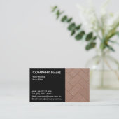 Carte De Visite Pavage (Debout devant)