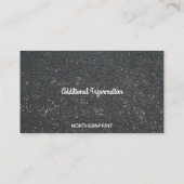 Carte De Visite Pavés d'asphalte modifiables (Dos)