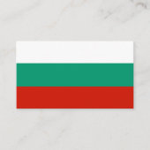 Carte De Visite pavillon de la Bulgarie (Devant)