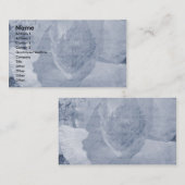 Carte De Visite Pavot 2 (Devant / Derrière)