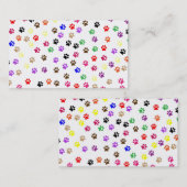 Carte de visite Paws (Devant / Derrière)