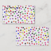 Carte de visite Paws (Devant / Derrière)