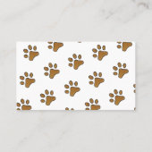 Carte De Visite Pawty Potty Training Rewards Punch Card (Dos)