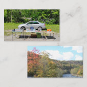 Carte de visite Pays Flea Market (Devant / Derrière)