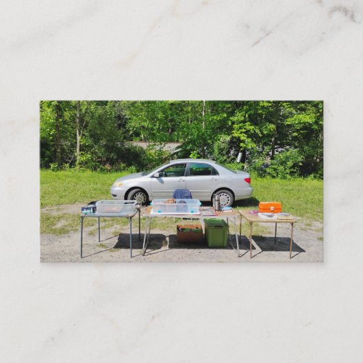 Carte de visite Pays Flea Market (Devant)