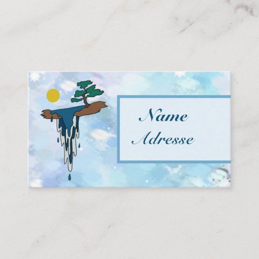 Carte De Visite Pays miracle (Devant)