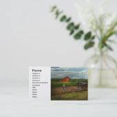 Carte De Visite Pays - Ringos, NJ - Préparation des cultures (Debout devant)