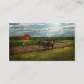 Carte De Visite Pays - Ringos, NJ - Préparation des cultures (Dos)