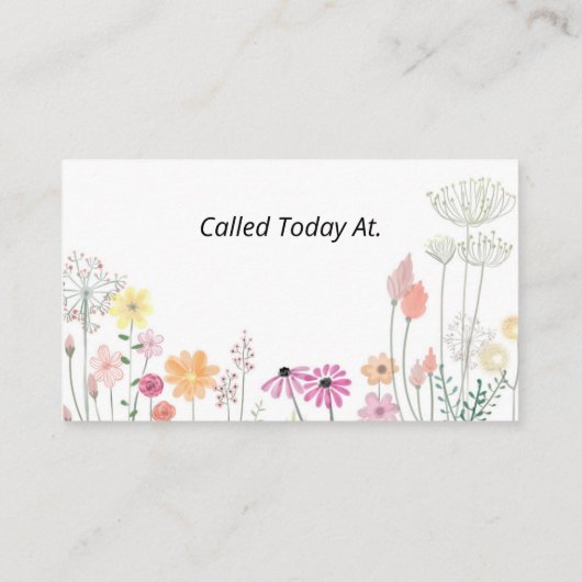 Carte De Visite Paysage (Dos)