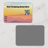 Carte De Visite Paysage (Devant / Derrière)