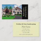 Carte De Visite Paysage (Devant / Derrière)