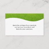 Carte De Visite Paysage (Dos)