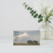 Carte De Visite Paysage agricole Big Sky (Debout devant)