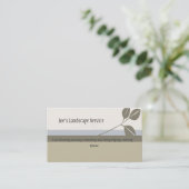 Carte De Visite Paysage classique et élégant (Debout devant)