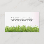 Carte De Visite Paysage Coupe de l'herbe (Dos)