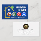 Carte De Visite Paysage de construction résidentielle créative (Devant / Derrière)