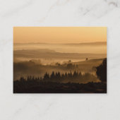 Carte De Visite Paysage de coucher du soleil (Dos)