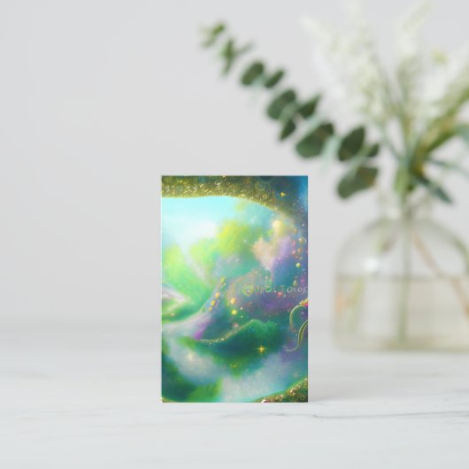 Carte De Visite Paysage de Fairytale Graphisme (Debout devant)