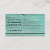 Carte De Visite Paysage de jardins (Dos)