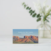 Carte De Visite Paysage de Sedona (Debout devant)